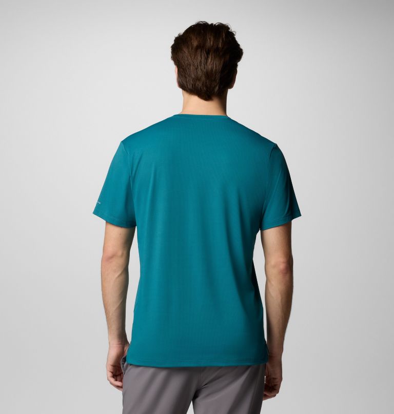 herren tech trail utility kurzarm-t-shirt mit rundhalsausschnitt