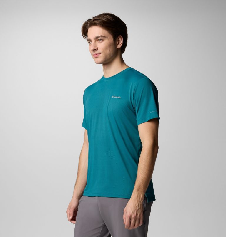 herren tech trail utility kurzarm-t-shirt mit rundhalsausschnitt