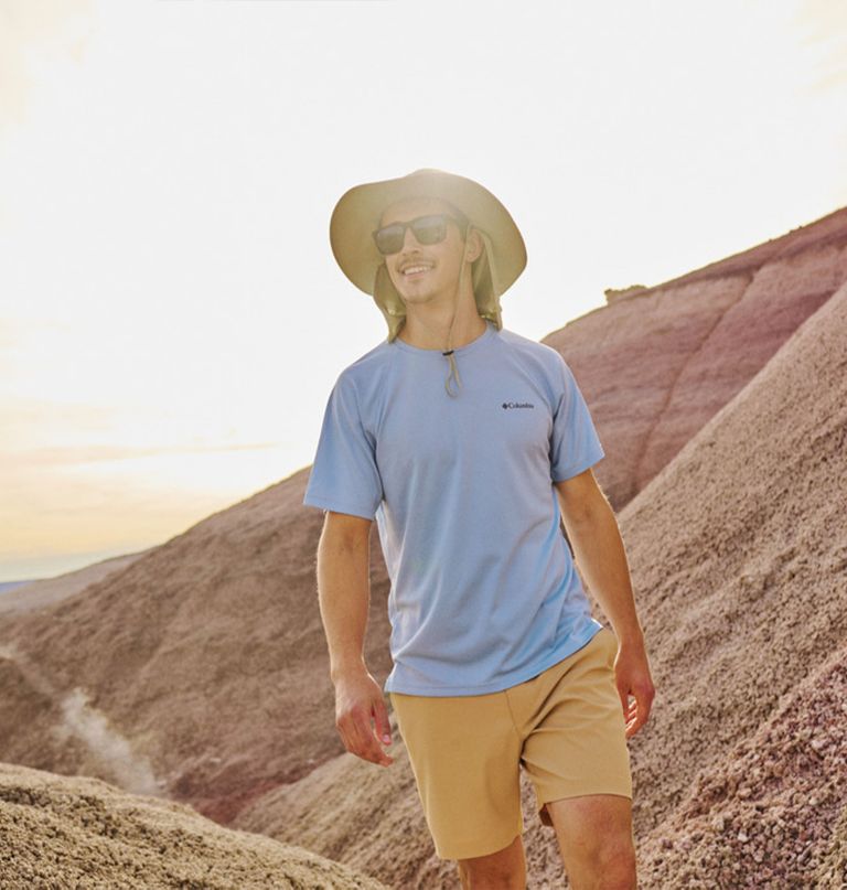 alpine chill pro kurzarm-rundhalsshirt für herren