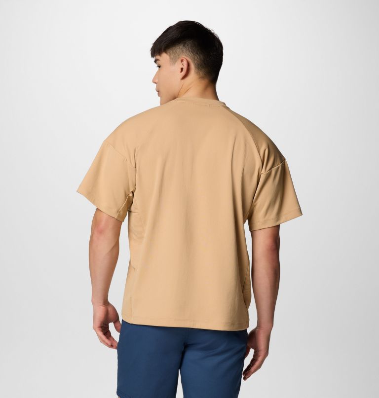 granite point herren-strickshirt mit kurzen Ärmeln und rundhalsausschnitt