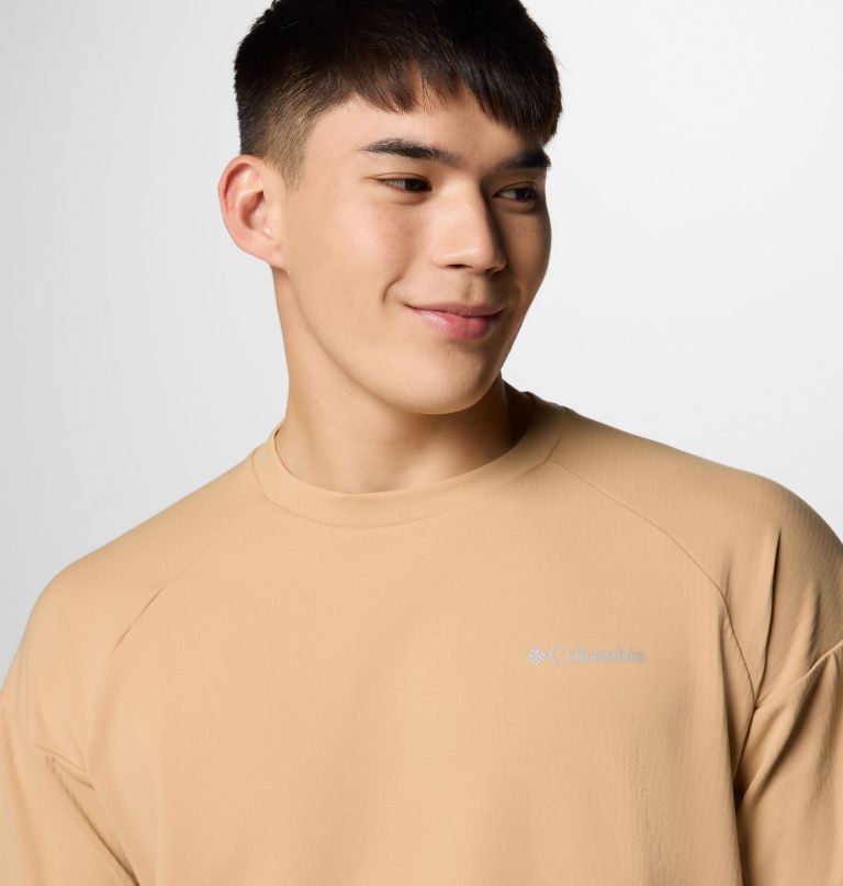 granite point herren-strickshirt mit kurzen Ärmeln und rundhalsausschnitt