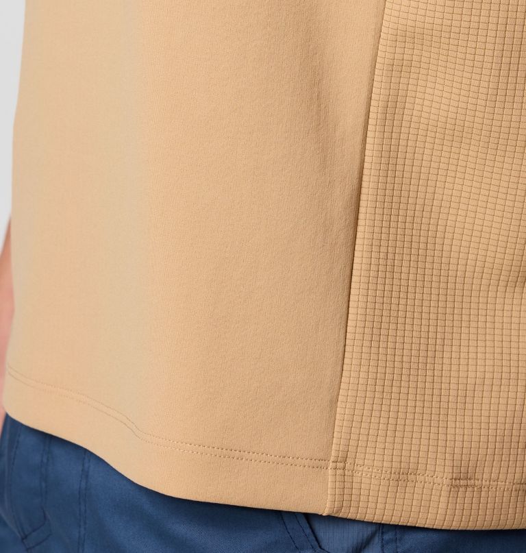granite point herren-strickshirt mit kurzen Ärmeln und rundhalsausschnitt