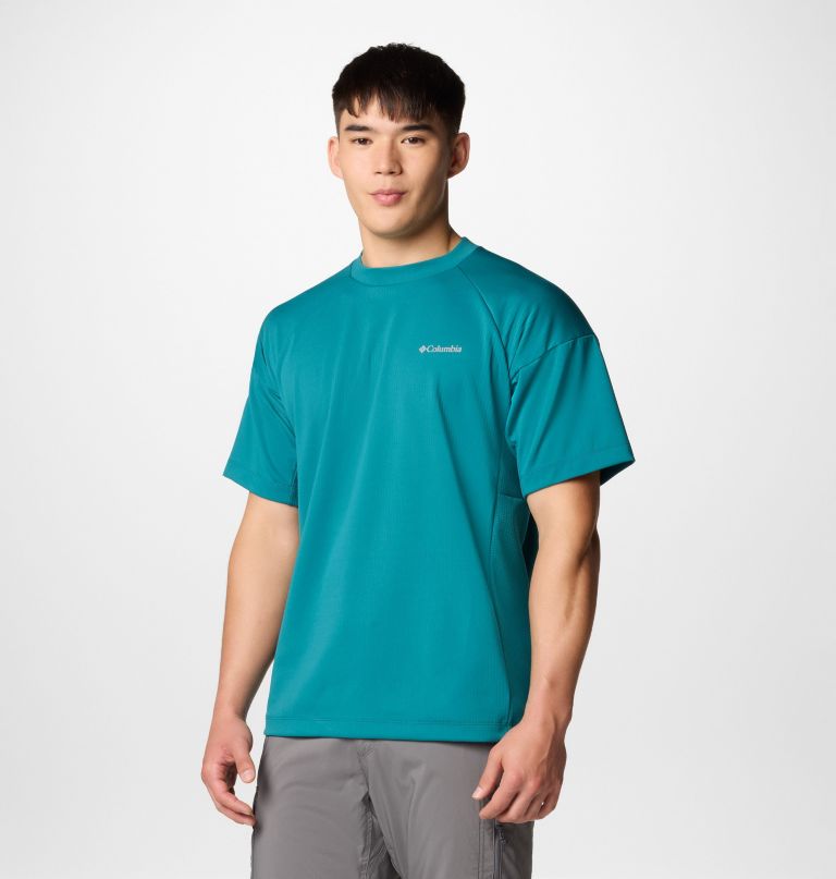 granite point herren-strickshirt mit kurzen Ärmeln und rundhalsausschnitt