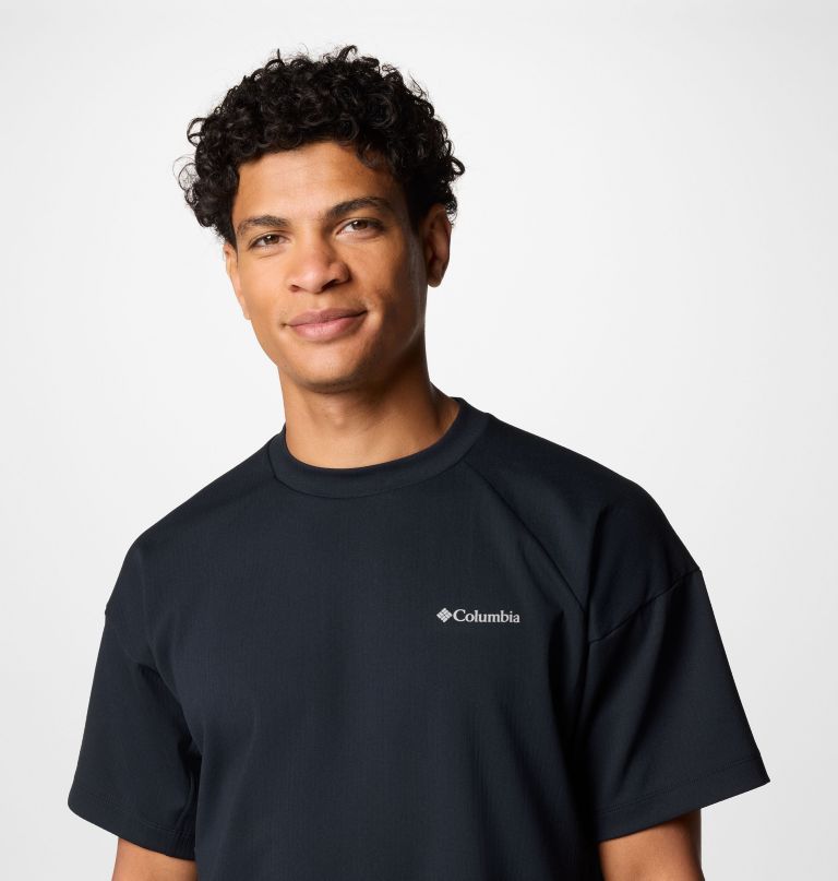 granite point herren-strickshirt mit kurzen Ärmeln und rundhalsausschnitt