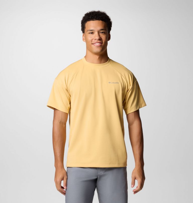 granite point herren-strickshirt mit kurzen Ärmeln und rundhalsausschnitt