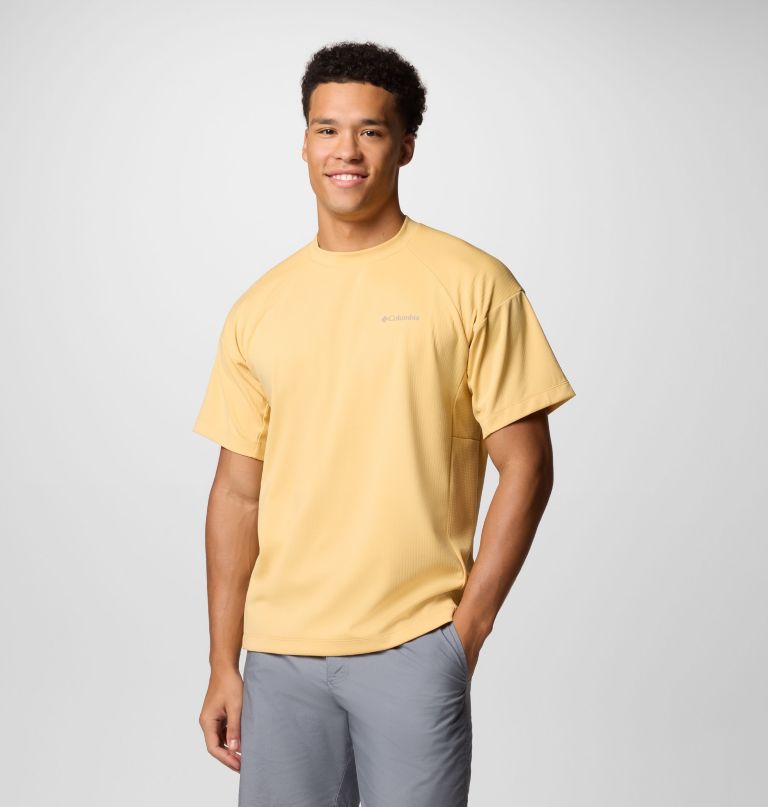 granite point herren-strickshirt mit kurzen Ärmeln und rundhalsausschnitt