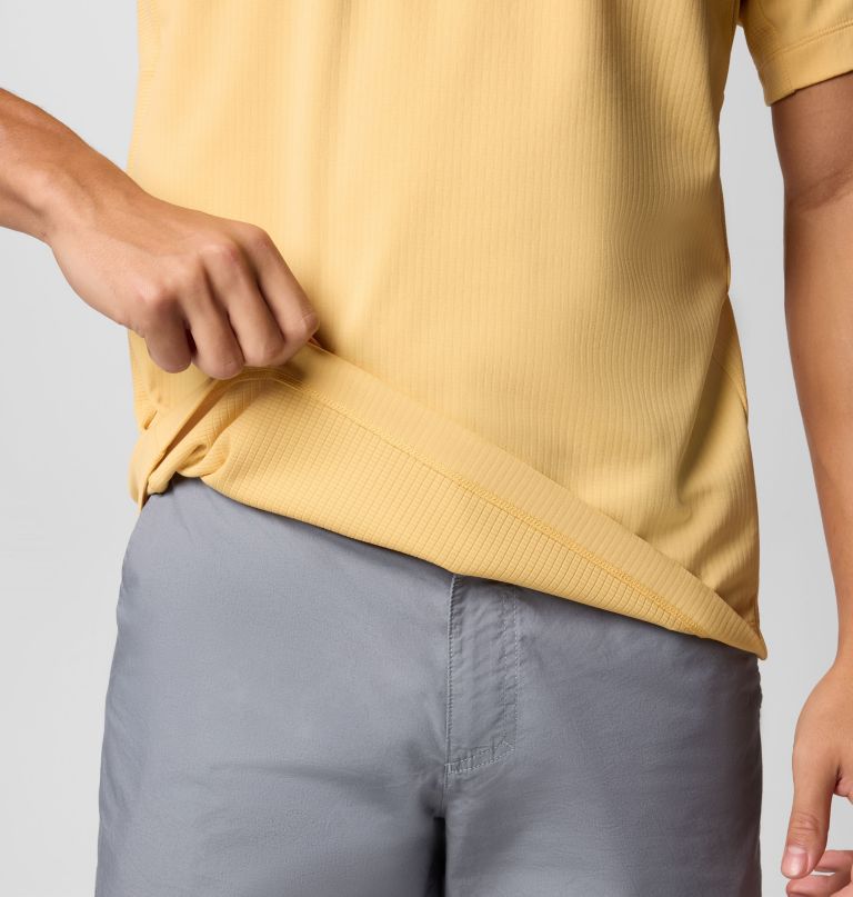 granite point herren-strickshirt mit kurzen Ärmeln und rundhalsausschnitt