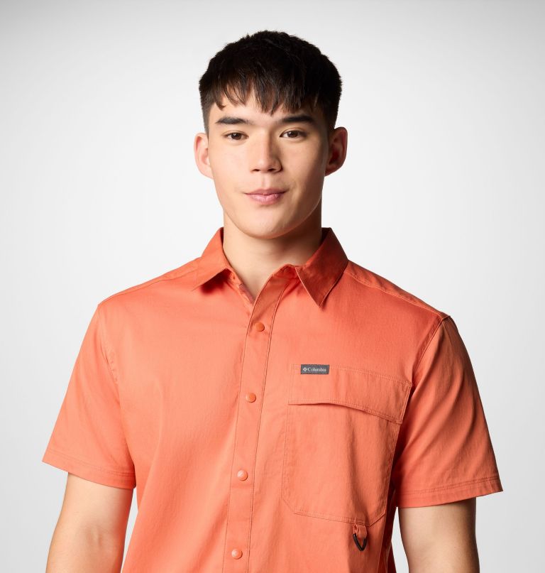 herren landroamer twill kurzarmhemd