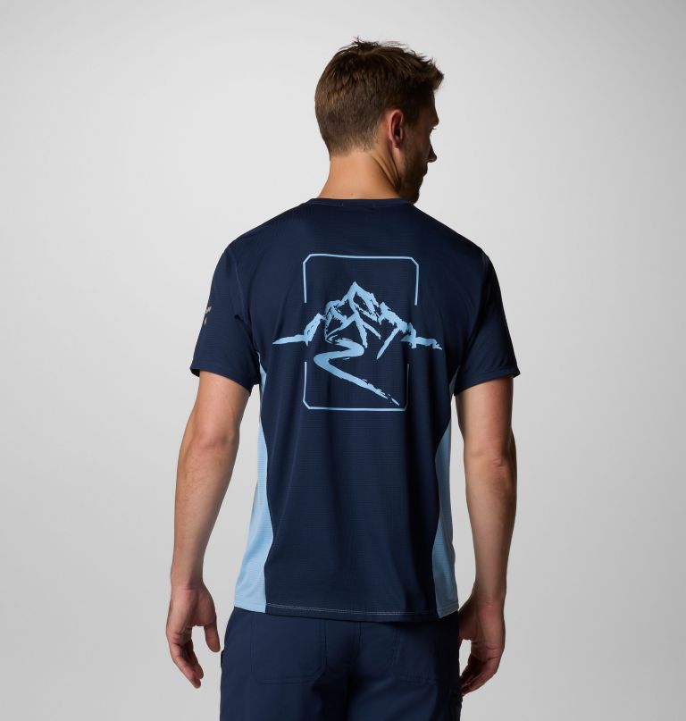 herren cirque river pro kurzarm-shirt mit grafikprint