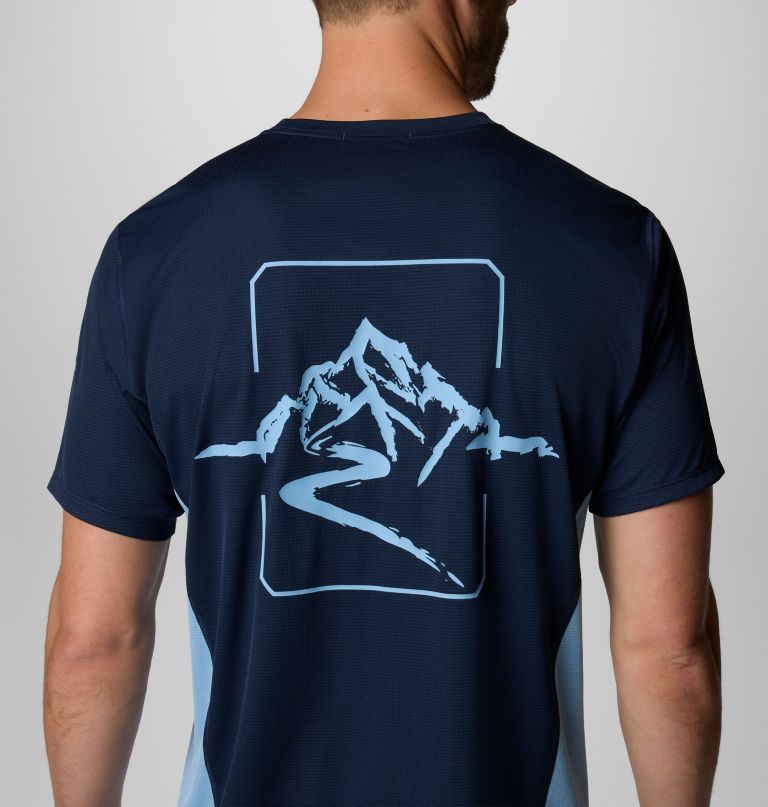 herren cirque river pro kurzarm-shirt mit grafikprint
