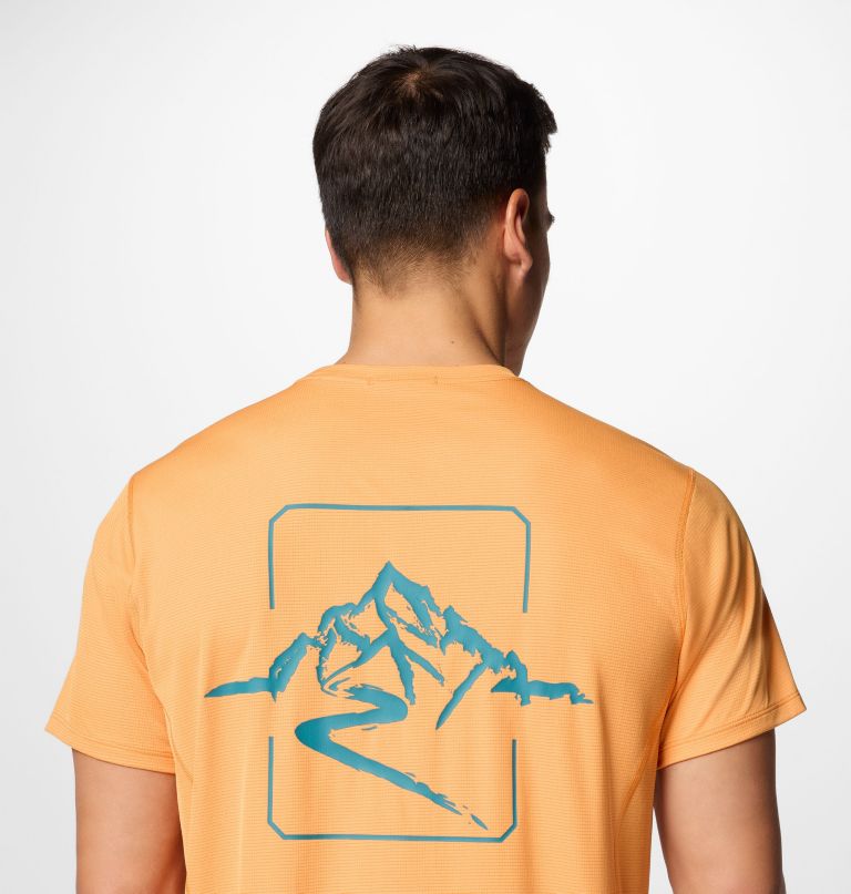 herren cirque river pro kurzarm-shirt mit grafikprint