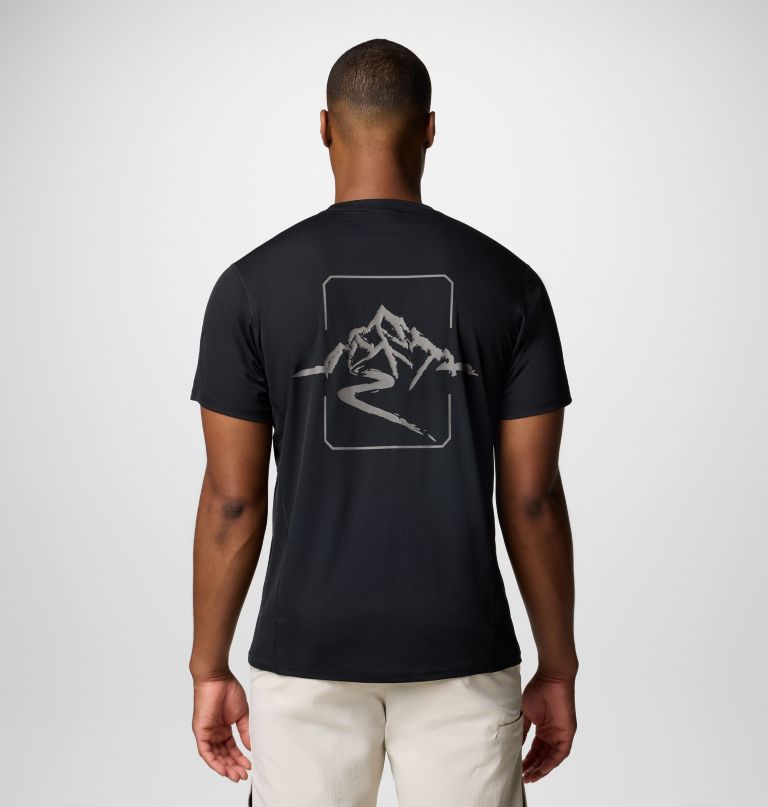 herren cirque river pro kurzarm-shirt mit grafikprint
