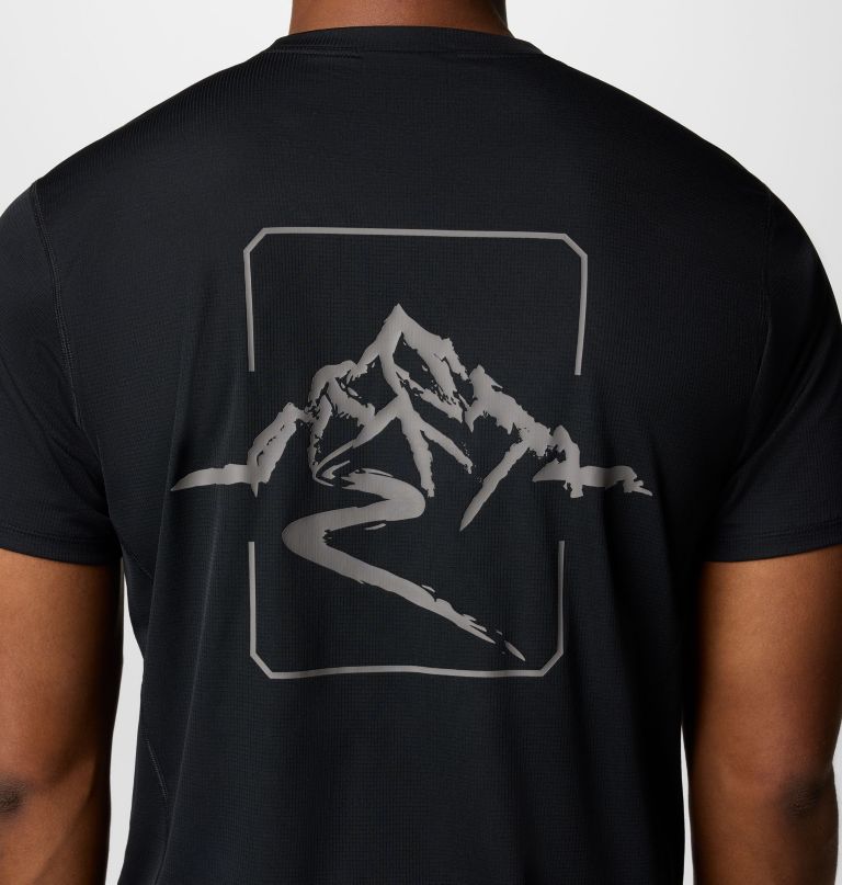 herren cirque river pro kurzarm-shirt mit grafikprint