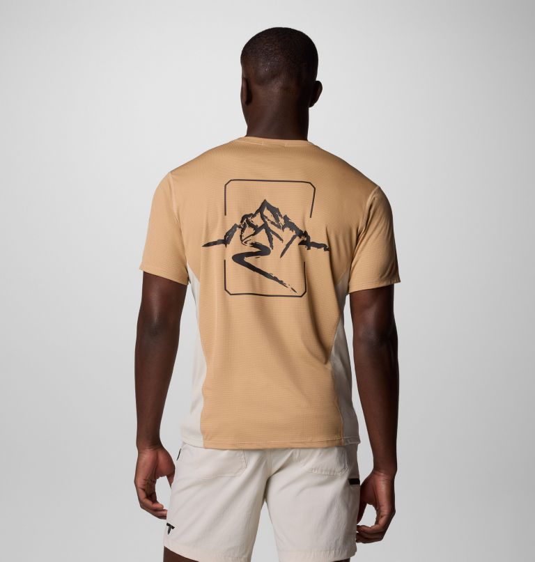 herren cirque river pro kurzarm-shirt mit grafikprint