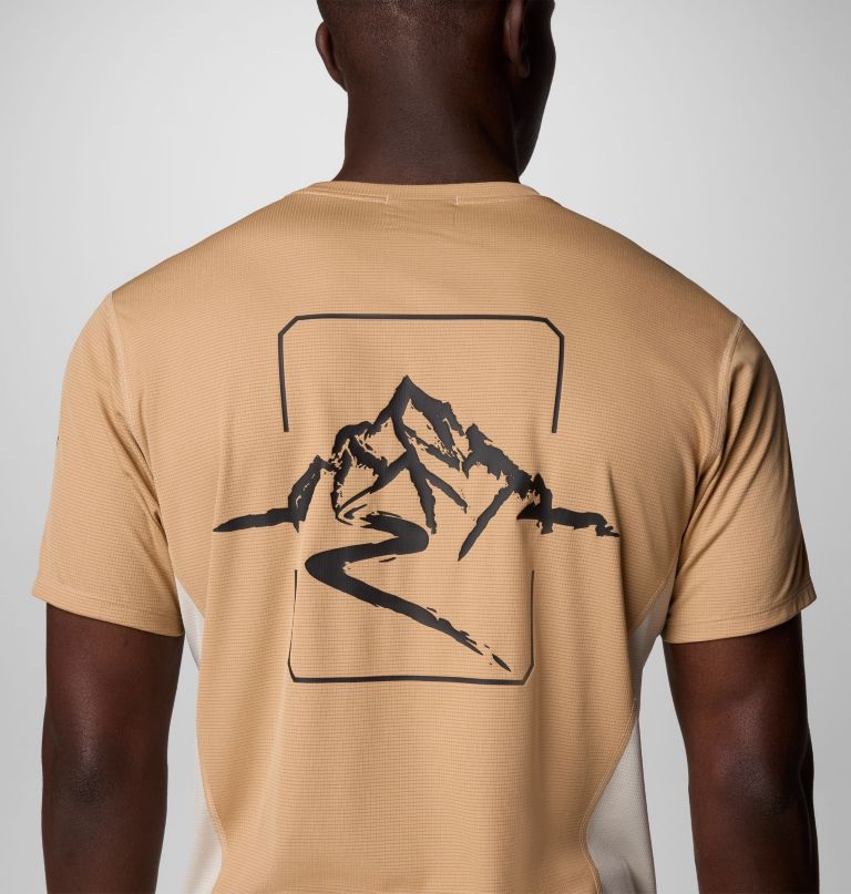 herren cirque river pro kurzarm-shirt mit grafikprint