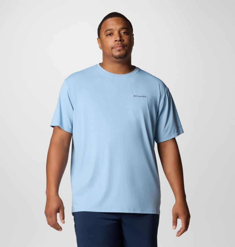 herren tech trail utility kurzarm-t-shirt mit rundhalsausschnitt – größe l