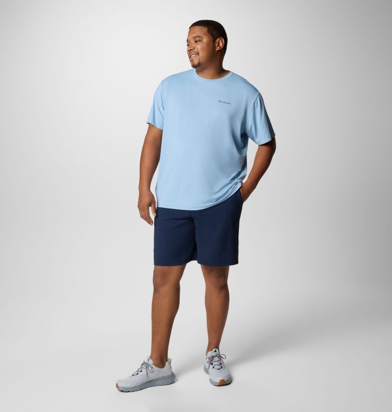 herren tech trail utility kurzarm-t-shirt mit rundhalsausschnitt – größe l