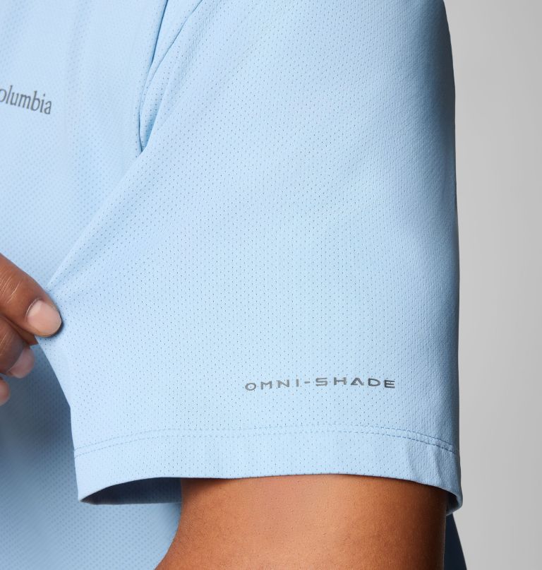 herren tech trail utility kurzarm-t-shirt mit rundhalsausschnitt – größe l