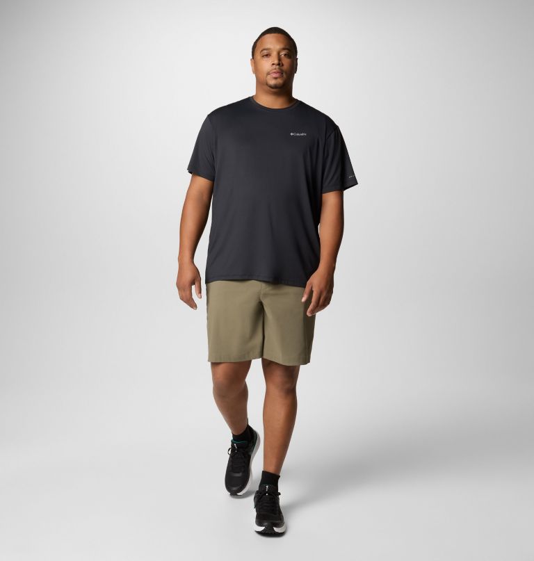 herren tech trail utility kurzarm-t-shirt mit rundhalsausschnitt – größe l