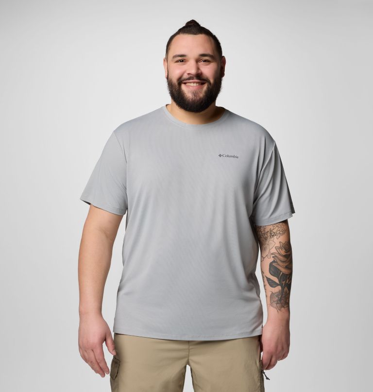 herren tech trail utility kurzarm-t-shirt mit rundhalsausschnitt – größe l