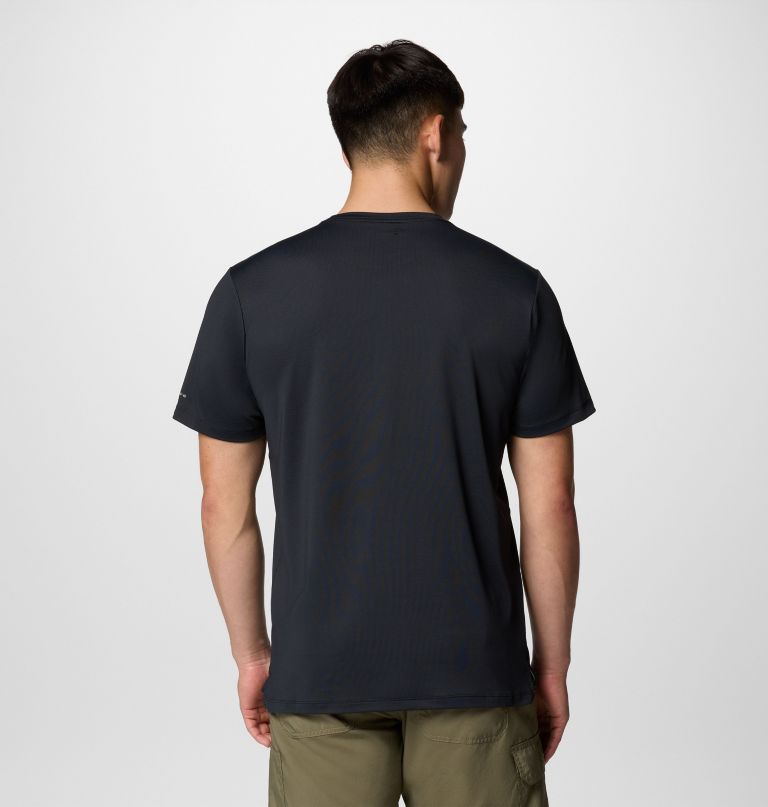 herren tech trail utility kurzarm-t-shirt mit rundhalsausschnitt – lang