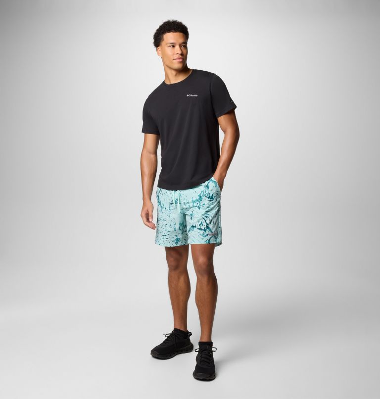 summertide stretch shorts für herren mit print