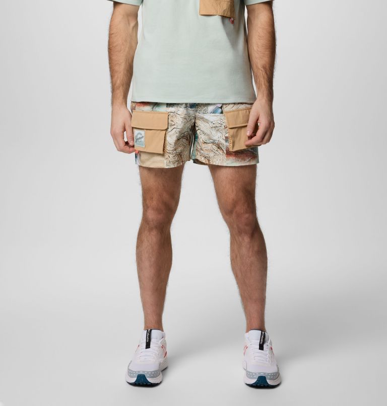 cove beach bedruckte shorts
