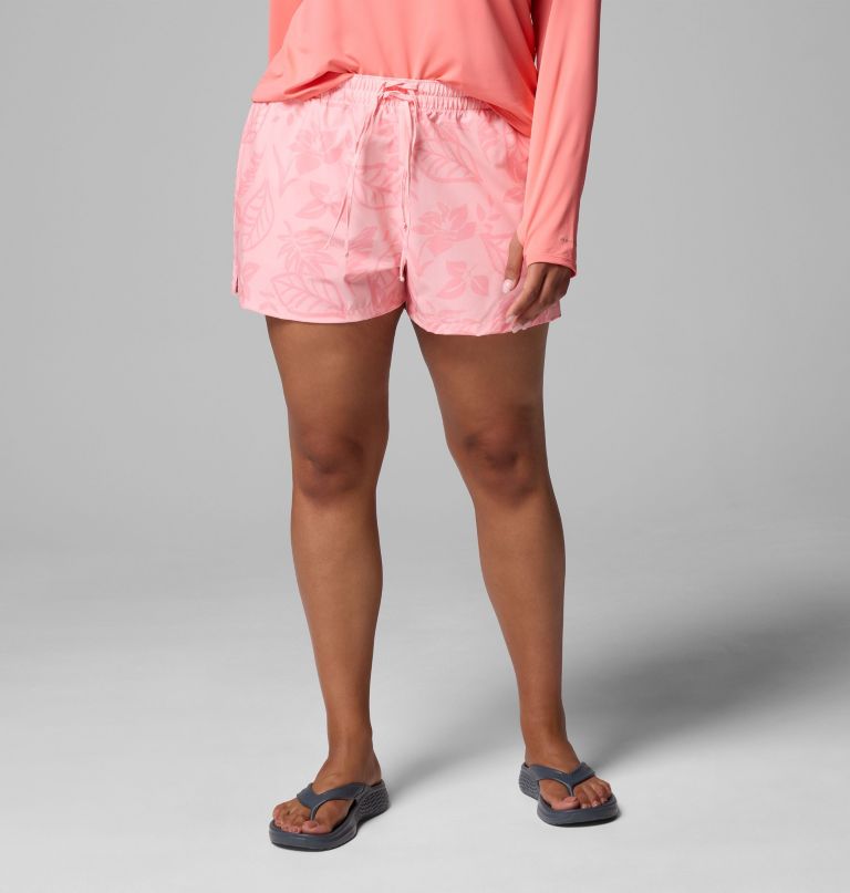 bogata bay print shorts ii für damen – Übergröße