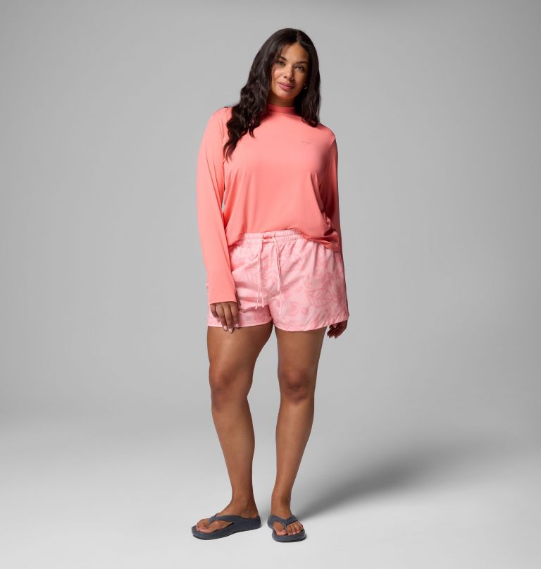 bogata bay print shorts ii für damen – Übergröße