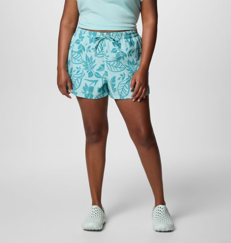 bogata bay print shorts ii für damen – Übergröße