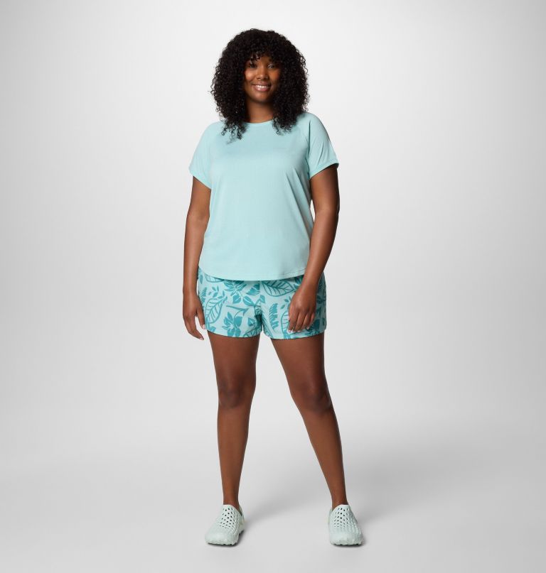 bogata bay print shorts ii für damen – Übergröße