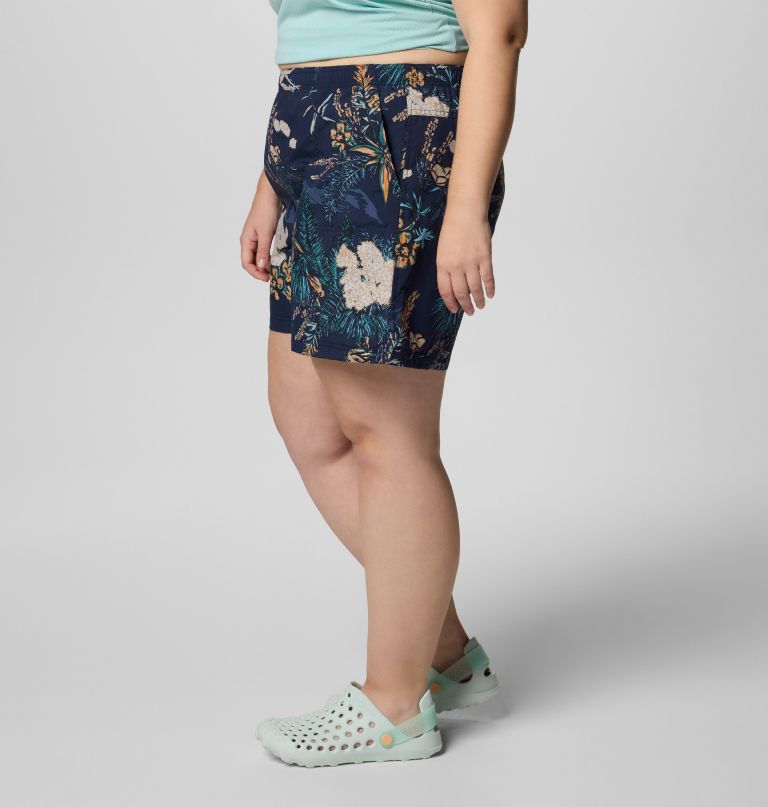 sandy river shorts mit print iii für damen – Übergröße