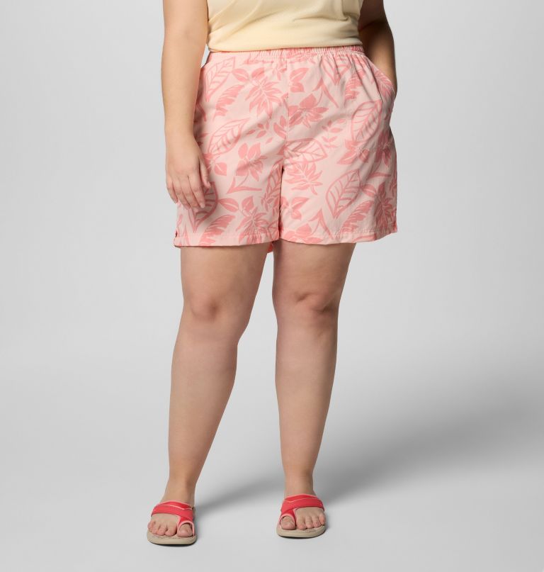 sandy river shorts mit print iii für damen – Übergröße