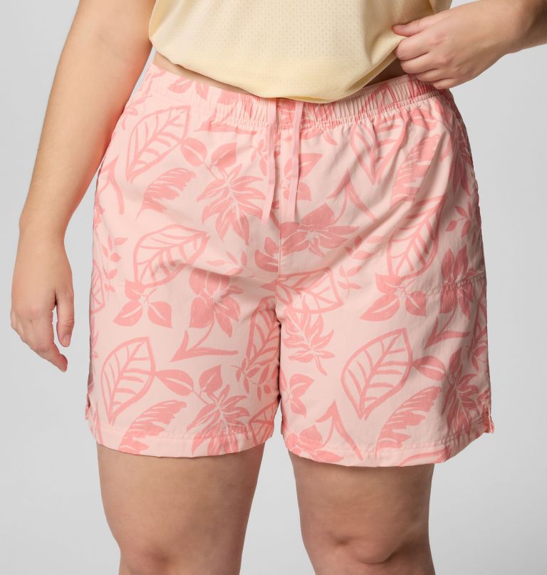 sandy river shorts mit print iii für damen – Übergröße