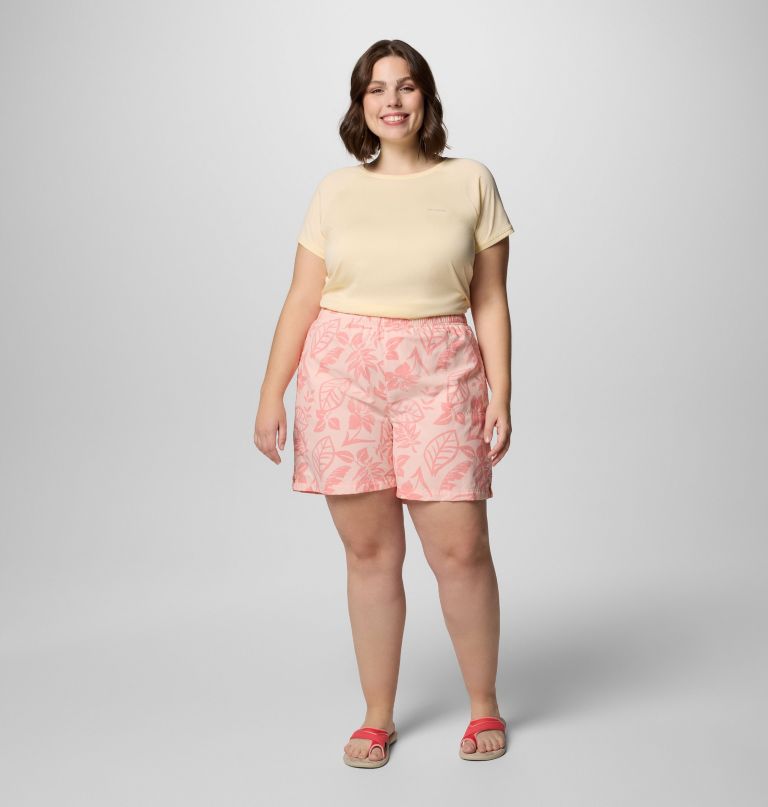 sandy river shorts mit print iii für damen – Übergröße