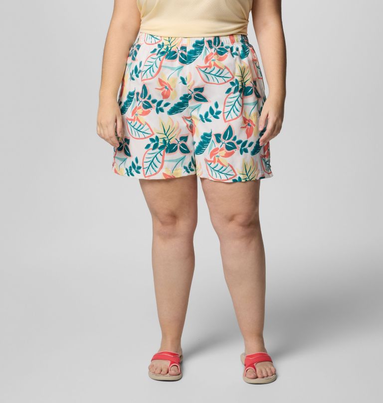 sandy river shorts mit print iii für damen – Übergröße