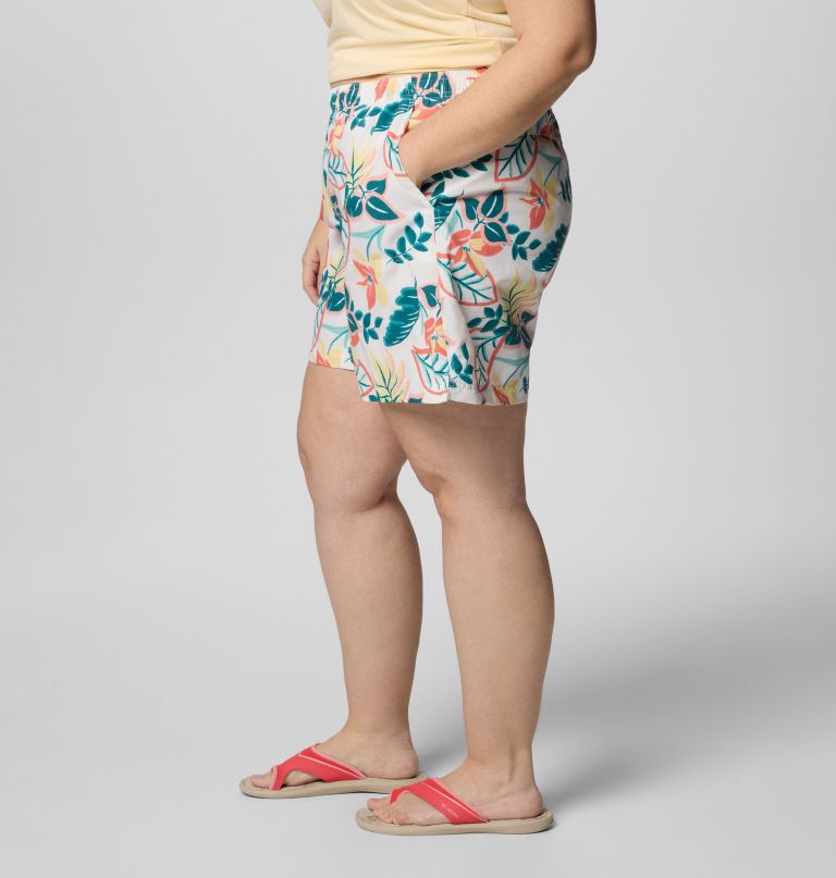 sandy river shorts mit print iii für damen – Übergröße