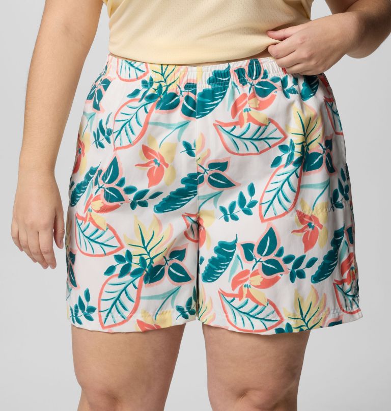 sandy river shorts mit print iii für damen – Übergröße