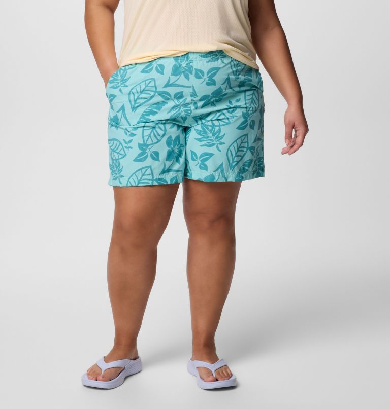 sandy river shorts mit print iii für damen – Übergröße