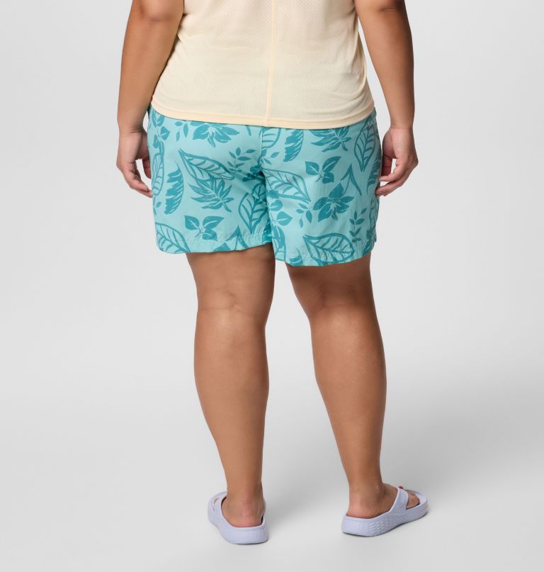 sandy river shorts mit print iii für damen – Übergröße