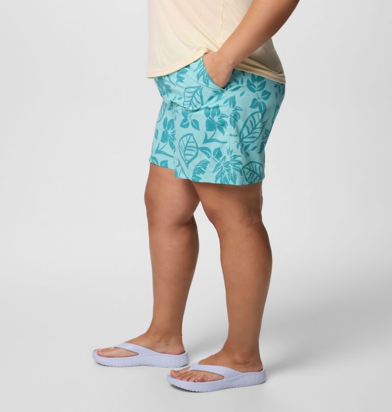 sandy river shorts mit print iii für damen – Übergröße