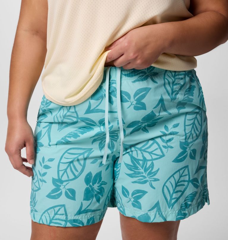 sandy river shorts mit print iii für damen – Übergröße