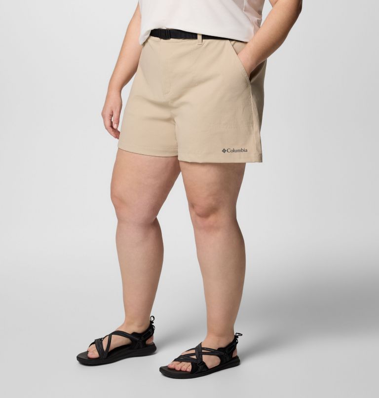 brea falls nylon-shorts für damen – Übergröße