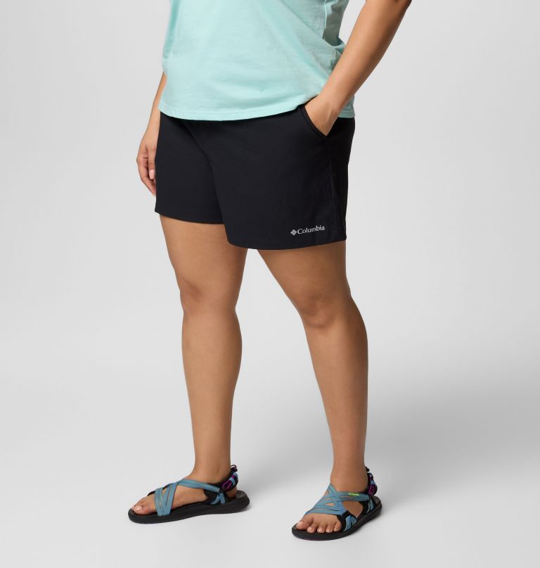 brea falls nylon-shorts für damen – Übergröße