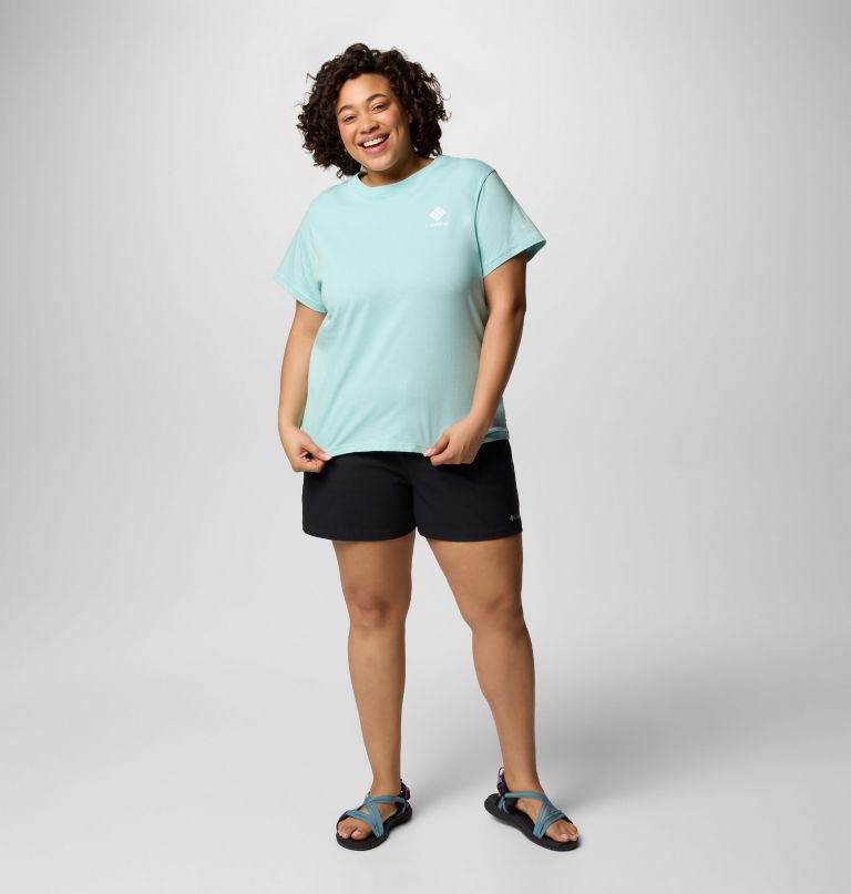 brea falls nylon-shorts für damen – Übergröße