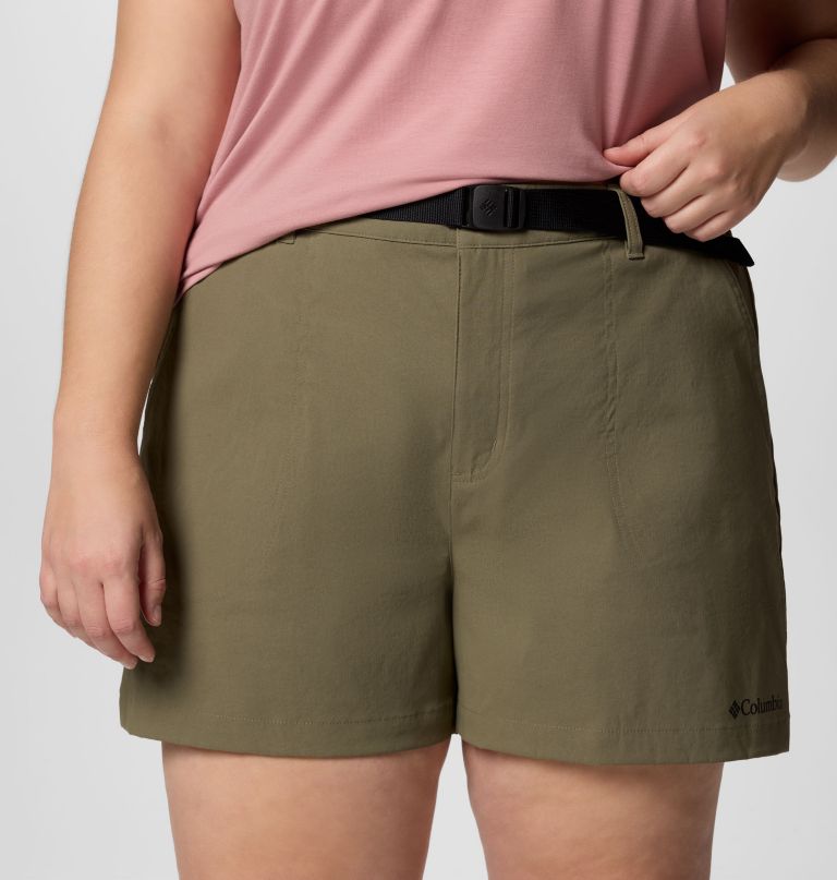 brea falls nylon-shorts für damen – Übergröße