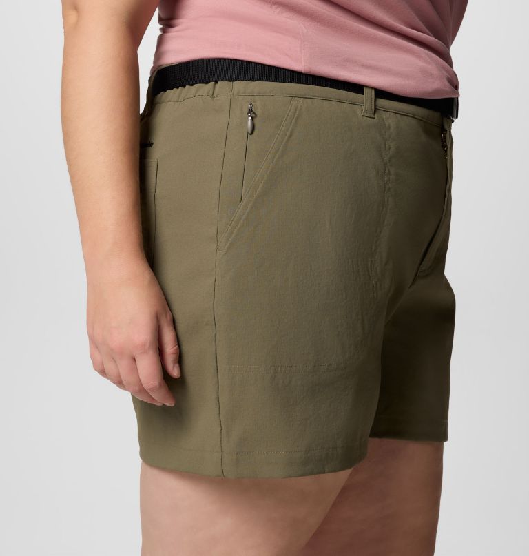 brea falls nylon-shorts für damen – Übergröße
