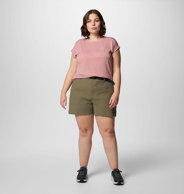 brea falls nylon-shorts für damen – Übergröße