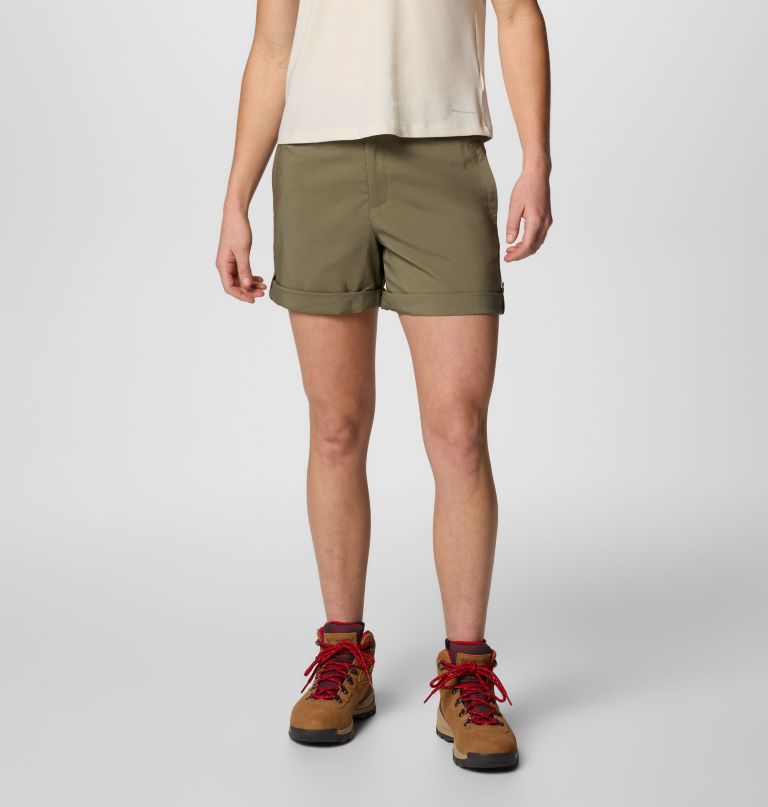 silver ridge utility-shorts für damen