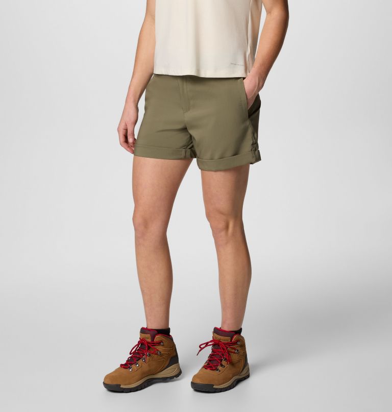 silver ridge utility-shorts für damen